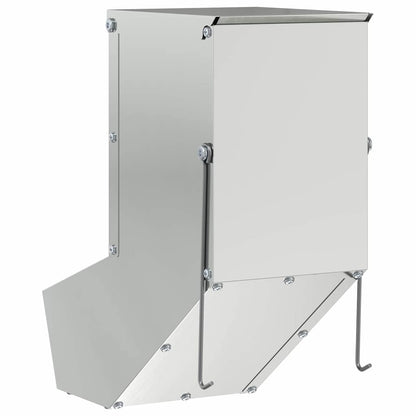 Mangiatore per conigli Argento 17.5 x 26 x 28.5 cm