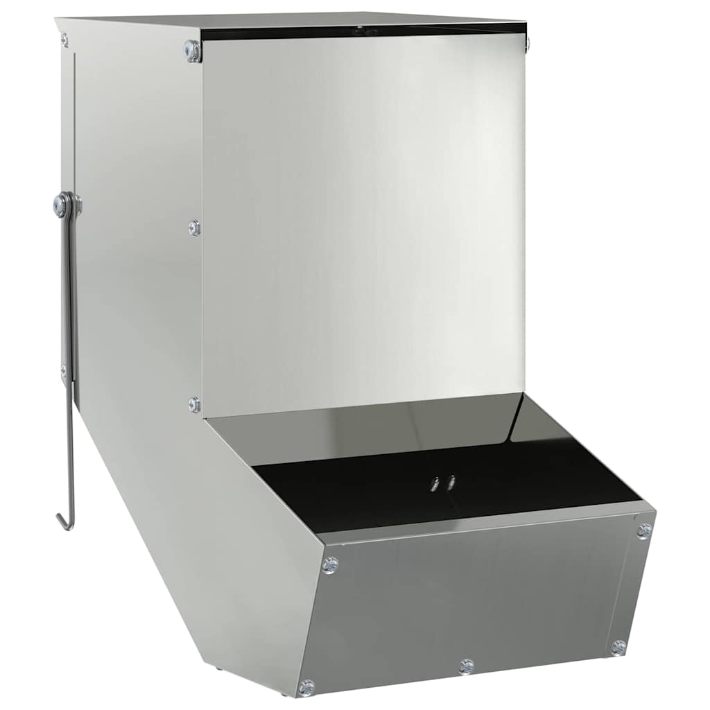 Mangiatore per conigli Argento 17.5 x 26 x 28.5 cm