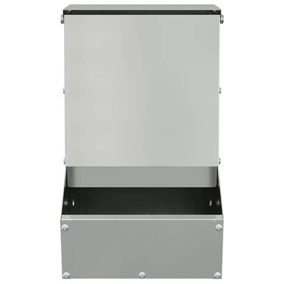 Mangiatore per conigli Argento 17.5 x 26 x 28.5 cm