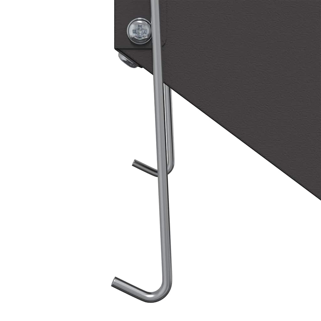 Mangiatore per conigli Nero 12,5 x 26 x 28,5 cm