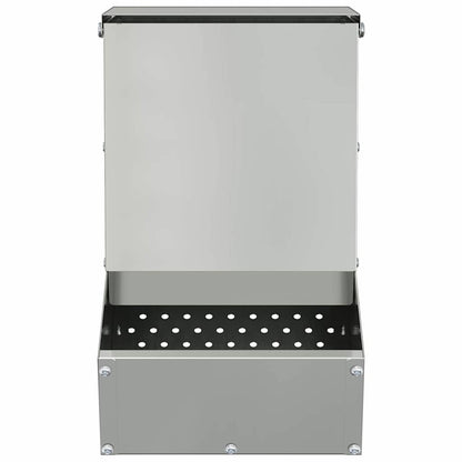 Mangiatore per conigli Argento 17,5 x 26 x 28,5 cm