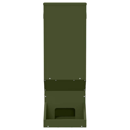 Mangiatore per cervi Verde oliva 28 x 30 x 80 cm