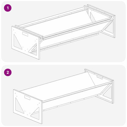 Abbeveratoio per bestiame Argento 108 x 50 x 28 cm