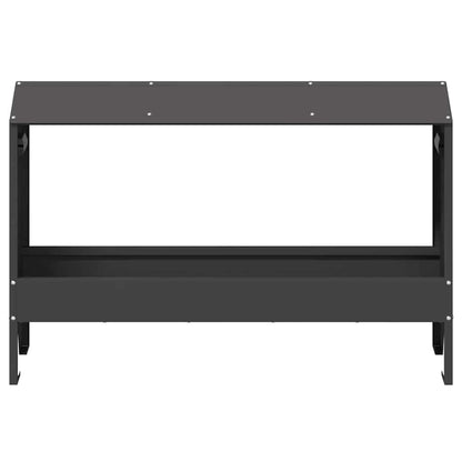 Mangiatoia per polli Nero 81 x 32 x 53,5 cm