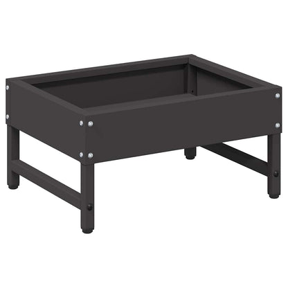 Mangiatore per Uccelli Nero 80 x 28 x 13.5 cm