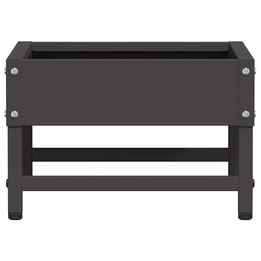 Mangiatore per Uccelli Nero 80 x 28 x 13.5 cm