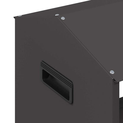 Abbeveratoio per bestiame Nero 79 x 35 x 62 cm