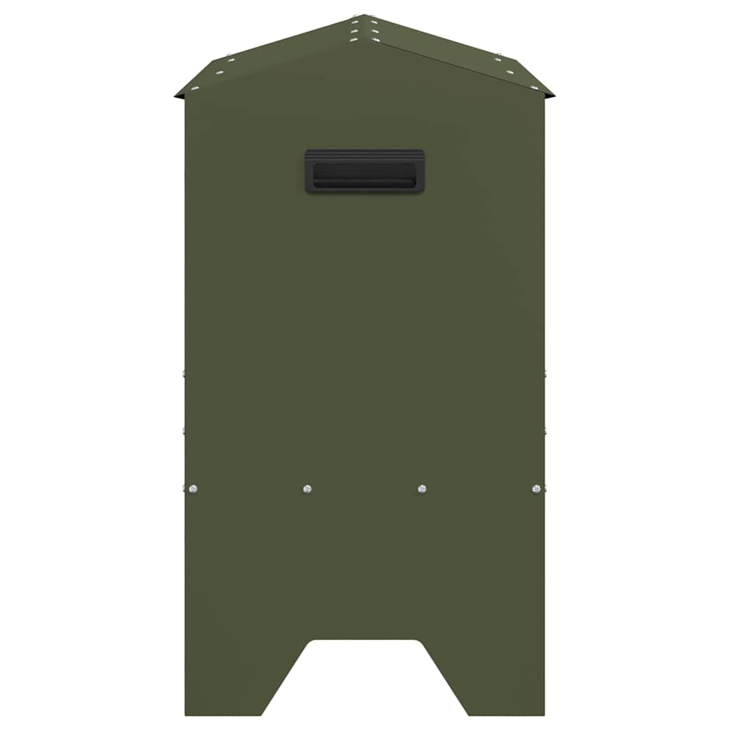 Abbeveratoio per bestiame Verde oliva 79 x 35 x 62 cm