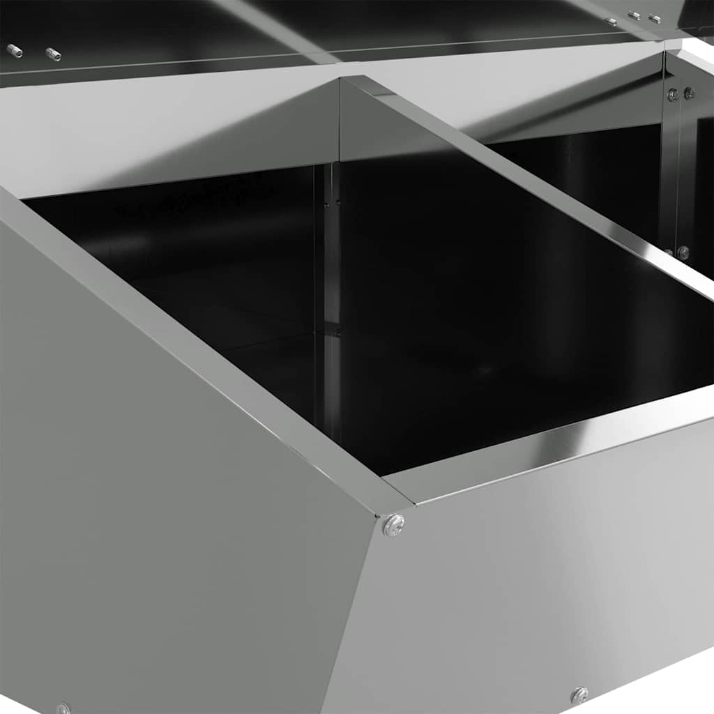 Nutriente per Maiali Argento 55 x 51 x 91.5 cm Acciaio zincato