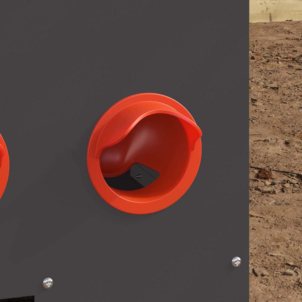 Feeder per pollo Nero 60.5 x 29 x 51 cm