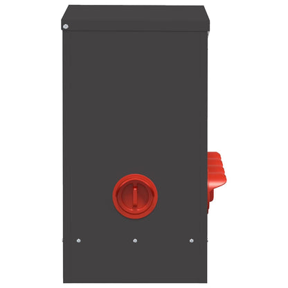 Feeder per pollo Nero 60.5 x 29 x 51 cm