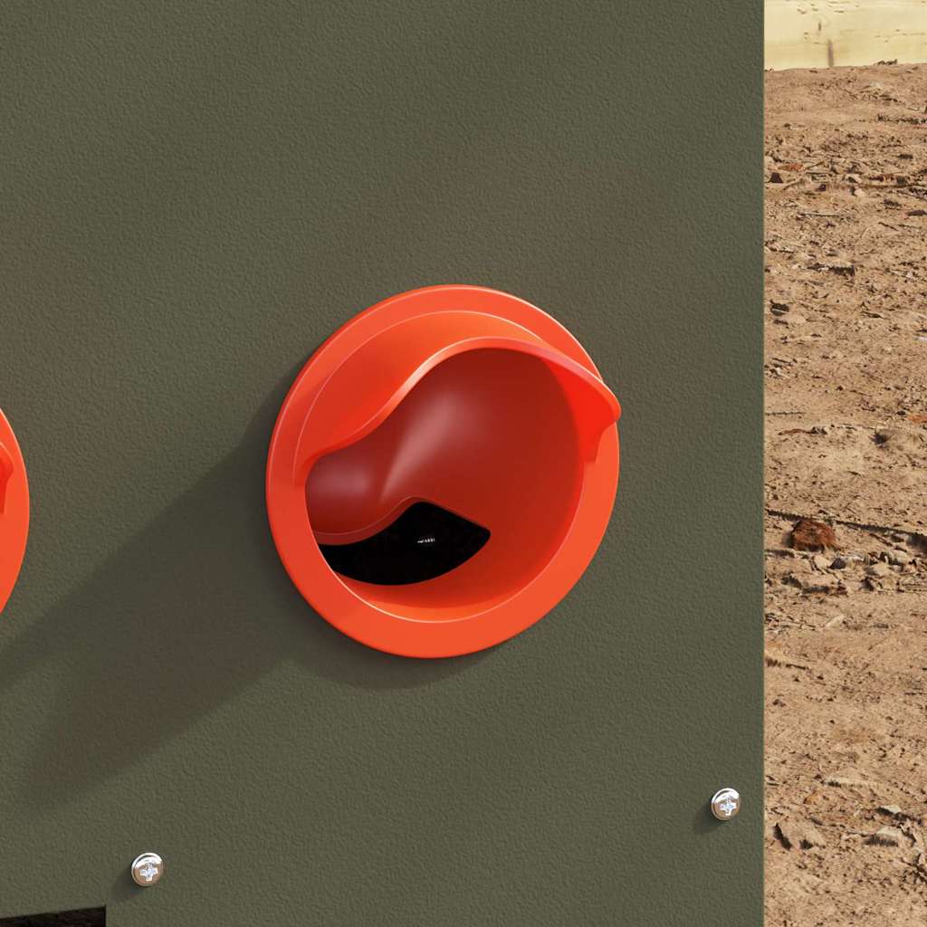 Feeder per pollo Verde oliva 60.5 x 29 x 51 cm