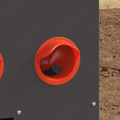 Feeder per pollo Nero 60.5 x 29 x 51 cm