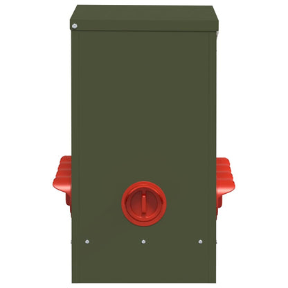Feeder per pollo Verde oliva 60.5 x 29 x 51 cm
