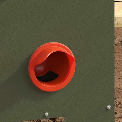 Feeder per pollo Verde oliva 60.5 x 29 x 51 cm