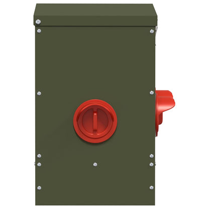 Feeder per pollo Verde oliva 60.5 x 29 x 51 cm