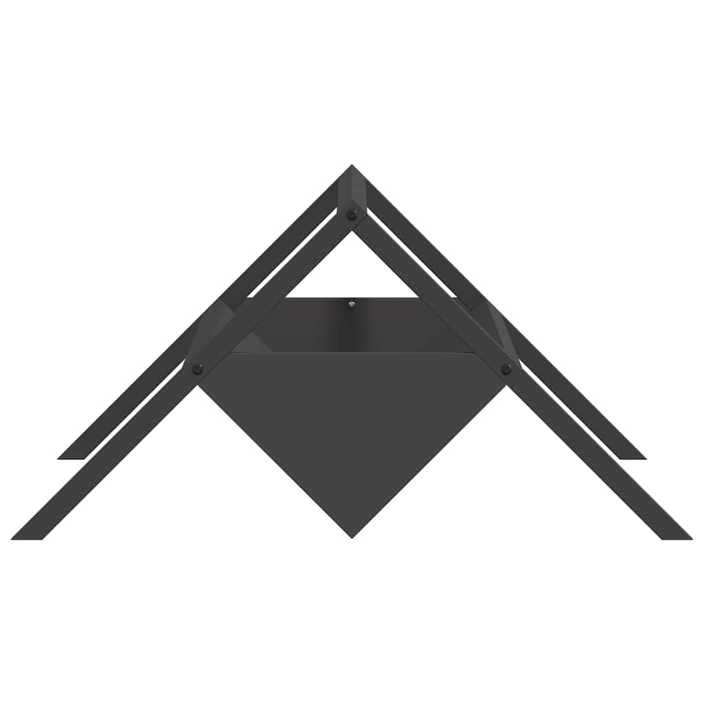 Abbeveratoio per bestiame Nero 111 x 76 x 38 cm