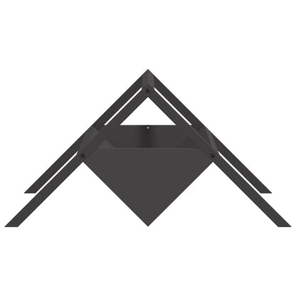 Abbeveratoio per bestiame Nero 111 x 76 x 38 cm