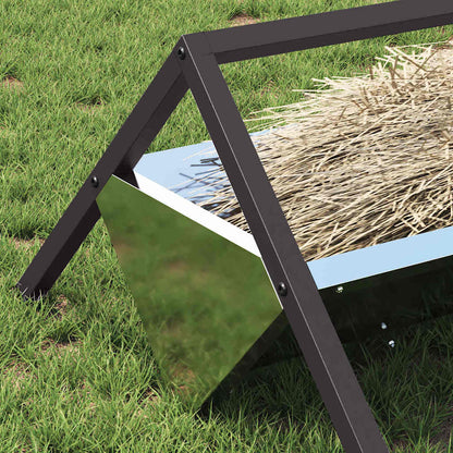 Abbeveratoio per bestiame Argento 111 x 76 x 38 cm