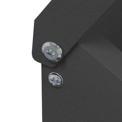 Feeder per pollo Nero 21 x 16 x 33 cm Acciaio laminato a freddo