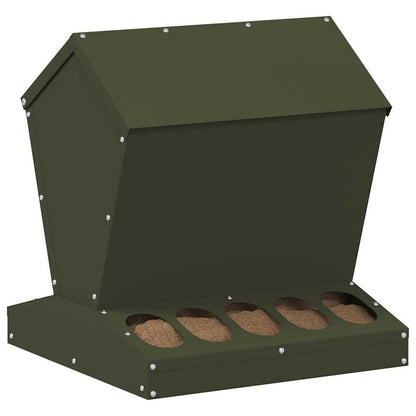 Feeder per pollo Verde oliva 40 x 40 x 45 cm