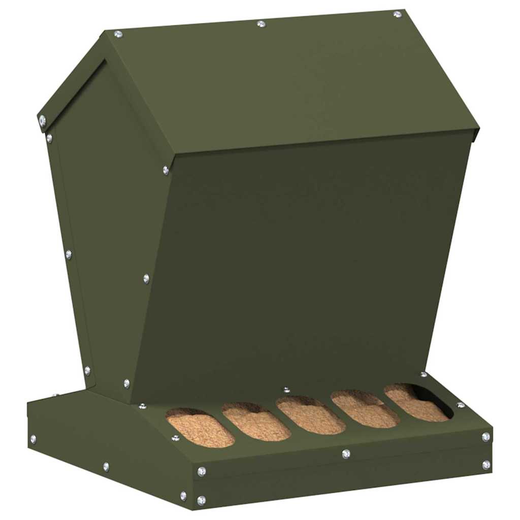 Feeder per pollo Verde oliva 30 x 30 x 39 cm