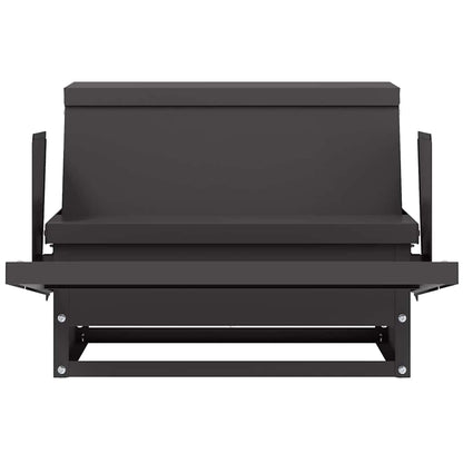 Mangiatore a Pedale per Pollo Nero 50 x 40 x 29 cm