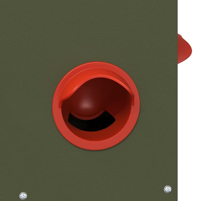 Feeder per pollo 2 pcs Verde oliva 60.5 x 29 x 51 cm