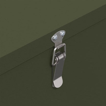 Feeder per pollo 2 pcs Verde oliva 60.5 x 29 x 51 cm