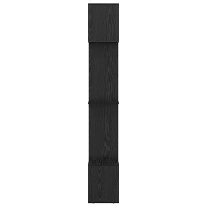 Armadio per Libri Rovere Nero 92 x 29 x 188 cm | homemem39