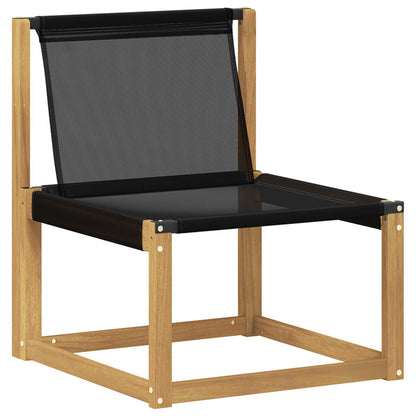 Set di divani da esterno 11 pz Bianco e Beige
