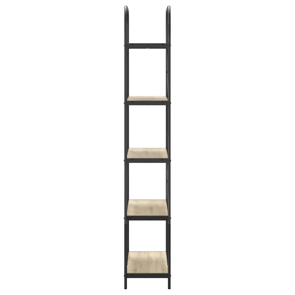 Libreria 5 livelli 80 x 30 x 183 cm Legno ingegnerizzato