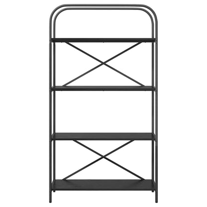 Libreria Rovere nero 80 x 30 x 146 cm Legno multistrato