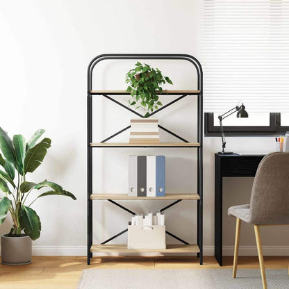 Libreria rovere sonoma 80 x 30 x 146 cm Legno multistrato