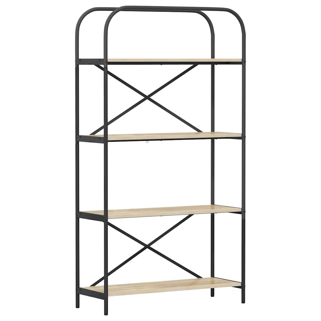 Libreria rovere sonoma 80 x 30 x 146 cm Legno multistrato