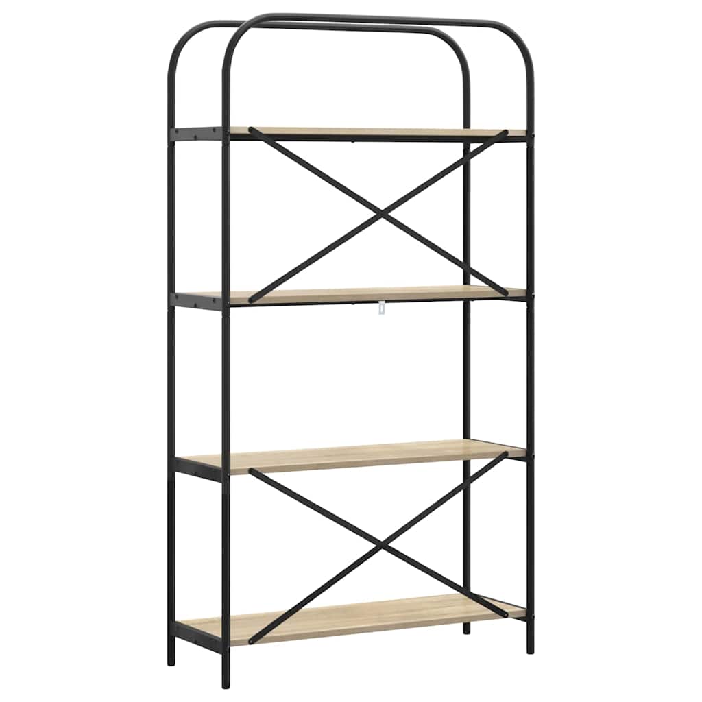 Libreria rovere sonoma 80 x 30 x 146 cm Legno multistrato