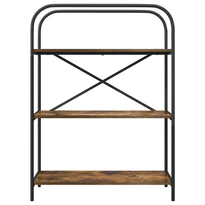 Libreria Rovere fumo 80 x 30 x 109 cm Legno multistrato