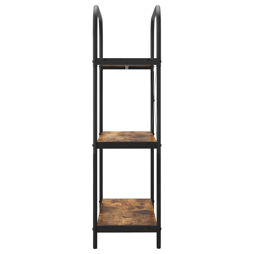 Libreria Rovere fumo 80 x 30 x 109 cm Legno multistrato