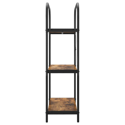 Libreria Rovere fumo 80 x 30 x 109 cm Legno multistrato