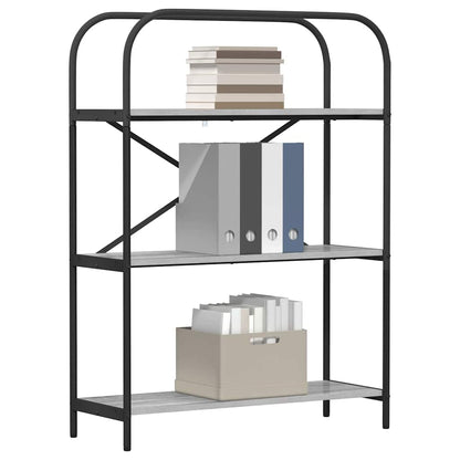 Libreria Grigio sonoma 80 x 30 x 109 cm Legno multistrato