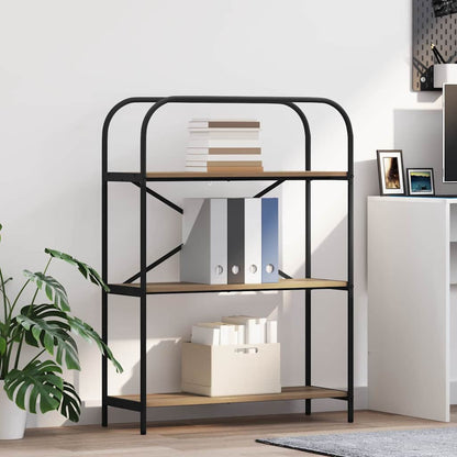 Libreria rovere artigianale 80 x 30 x 109 cm Legno multistrato