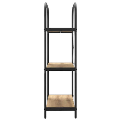 Libreria rovere artigianale 80 x 30 x 109 cm Legno multistrato