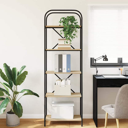 Libreria rovere sonoma 60 x 30 x 183 cm Legno multistrato