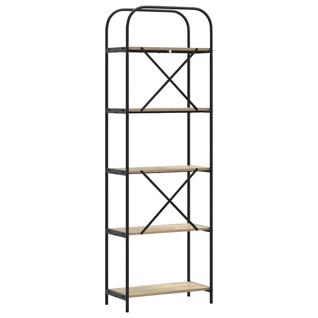 Libreria rovere sonoma 60 x 30 x 183 cm Legno multistrato