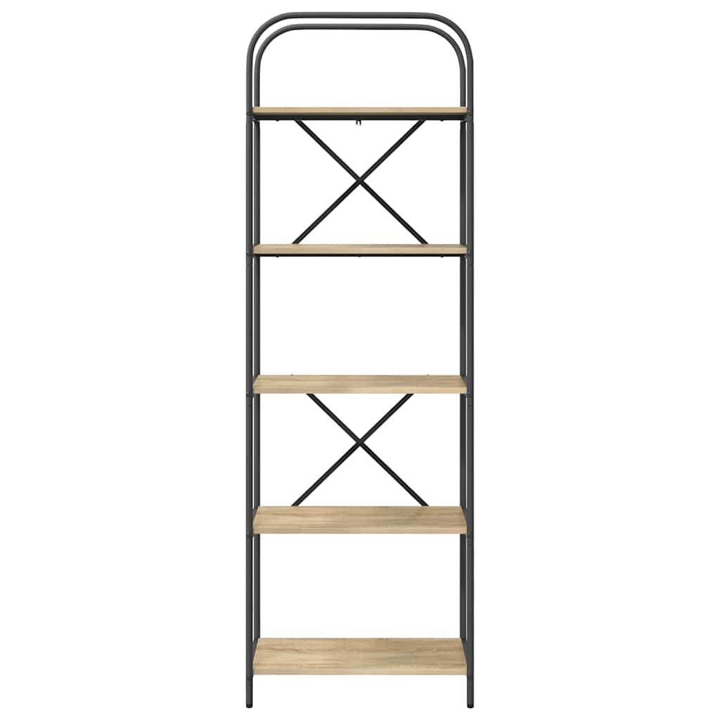 Libreria rovere sonoma 60 x 30 x 183 cm Legno multistrato