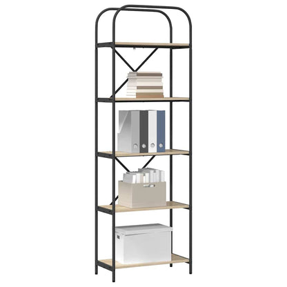 Libreria rovere sonoma 60 x 30 x 183 cm Legno multistrato