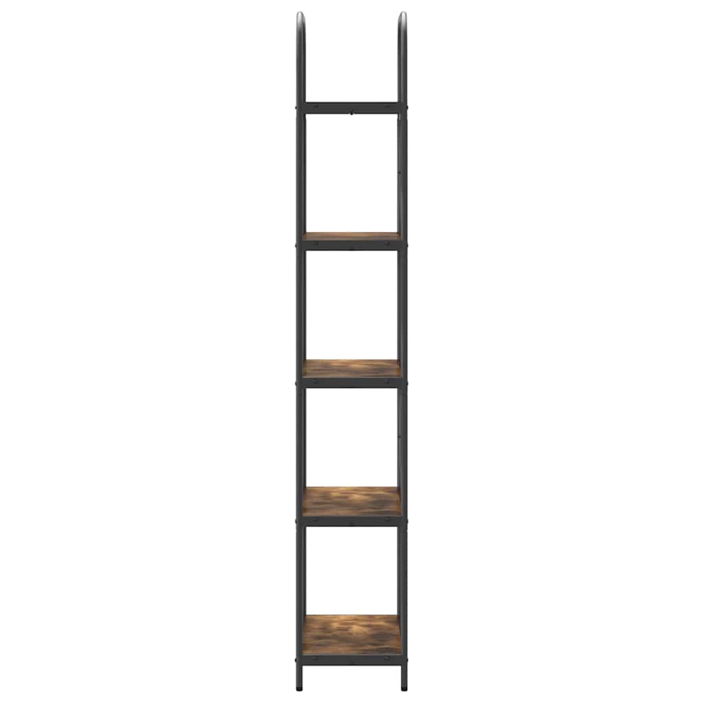 Libreria Rovere fumo 60 x 30 x 183 cm Legno multistrato