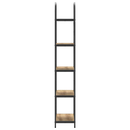 Libreria rovere artigianale 60 x 30 x 183 cm Legno multistrato