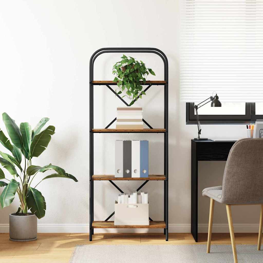 Libreria Legno vecchio 60 x 30 x 146 cm Legno multistrato