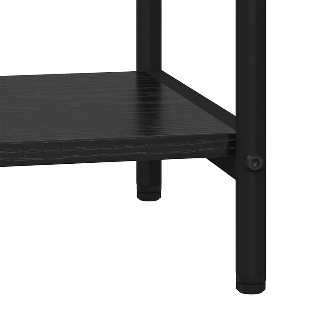 Libreria Rovere nero 60 x 30 x 109 cm Legno multistrato